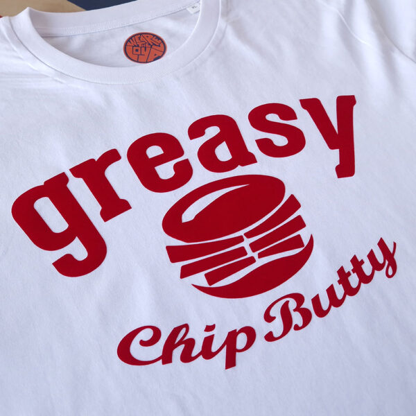 Greasy-Chip-Butty-White-T-shirt