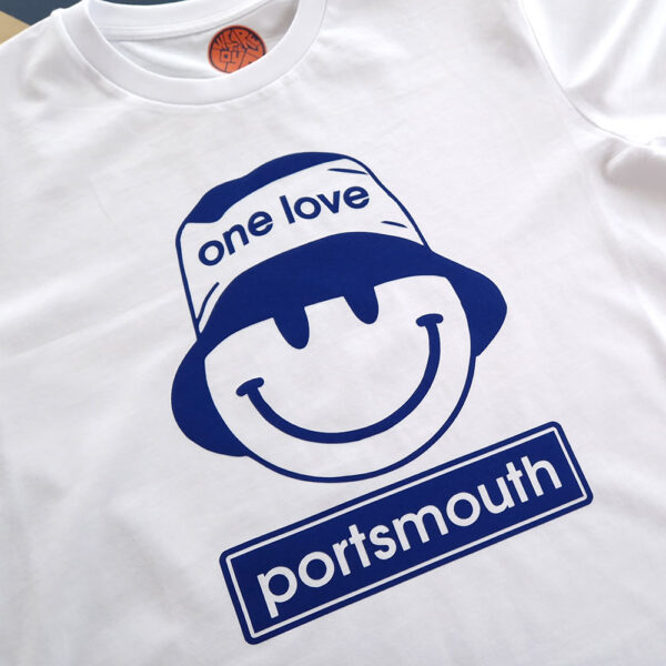 One-Love-Portsmouth-White-T-shirt